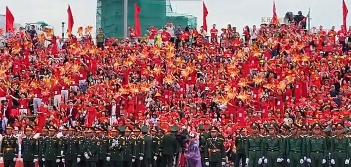 Chương trình văn nghệ trong buổi lễ