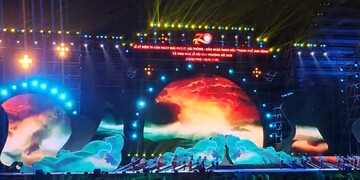 Màn trình diễn nghệ thuật tại lễ hội