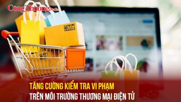 Tăng cường kiểm tra vi phạm trên môi trường thương mại điện tử