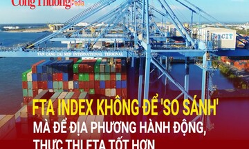 “FTA Index không để 'so sánh' mà để địa phương hành động, thực thi FTA tốt hơn”