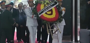 Đoàn Ban Chỉ đạo Cải cách tư pháp Trung ương viếng nguyên Chủ tịch nước Trần Đức Lương
