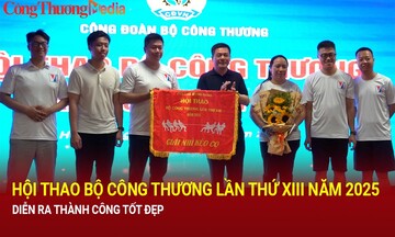 Hội thao Bộ Công Thương lần thứ XIII năm 2025 diễn ra thành công tốt đẹp