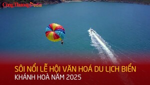 Sôi nổi lễ hội văn hoá du lịch biển Khánh Hoà năm 2025