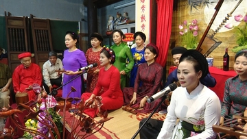 Ngân vang trống phách ca trù
