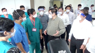 Lãnh đạo Bộ Công Thương tham gia đoàn công tác của Chính phủ kiểm tra việc phòng chống dịch tại Bình Dương