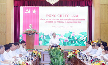 Tổng Bí thư: Tuyên giáo, dân vận là cầu nối bền chặt giữa Đảng và Nhân dân
