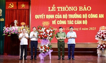 Đại tá Vũ Văn Đấu giữ chức Giám đốc Công an tỉnh Điện Biên