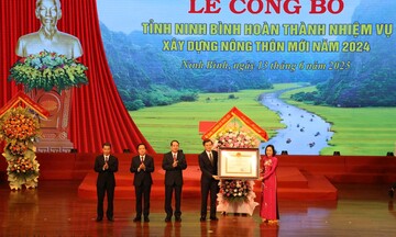 Công nhận tỉnh Ninh Bình hoàn thành nhiệm vụ xây dựng nông thôn mới