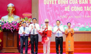 Đại tá Đinh Việt Dũng giữ chức Bí thư Đảng ủy Công an tỉnh Nghệ An