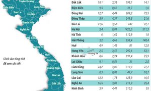 Thông tin về 34 tỉnh, thành phố của Việt Nam kể từ ngày 12/6
