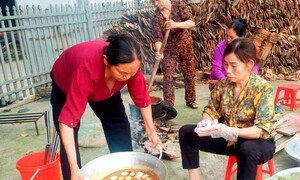 Làng nghề bánh Lũng Hòa: Giữ lửa nghề xưa, vươn tầm thương hiệu