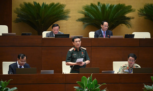 Quân nhân tham gia gìn giữ hòa bình trở về đều được thăng quân hàm sớm