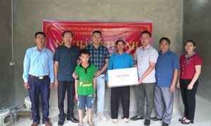 Báo Công Thương khánh thành nhà tình nghĩa tại Lào Cai
