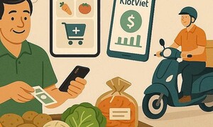 Tiểu thương chợ truyền thống có thêm “cẩm nang số hóa”
