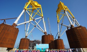 Dấu mốc lịch sử, Petrovietnam hoàn thành bàn giao 33 chân đế điện gió ngoài khơi