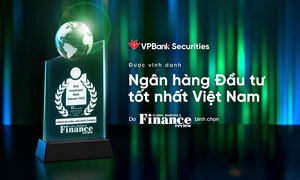 VPBankS khẳng định vị thế với danh hiệu 'Ngân hàng đầu tư tốt nhất Việt Nam 2025'