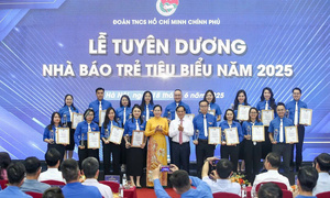 Đoàn Thanh niên Chính phủ tuyên dương 50 nhà báo trẻ tiêu biểu