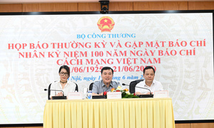 Họp báo thường kỳ Bộ Công Thương quý II/2025