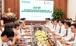 Vinachem ký kết thỏa thuận hợp tác chiến lược với ĐH Bách khoa Hà Nội giai đoạn 2025-2030