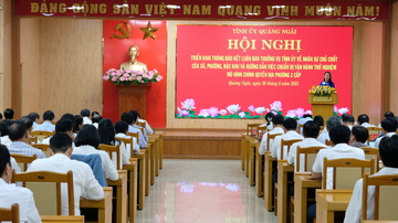 Quảng Ngãi công bố nhân sự chủ chốt 55 xã, phường mới và đặc khu Lý Sơn