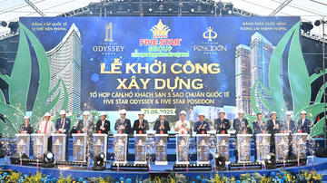 Bà Rịa - Vũng Tàu: Khởi công 2 dự án khách sạn 5 sao chuẩn quốc tế