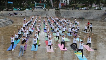 Lào Cai: Chương trình chào mừng Ngày Quốc tế Yoga năm 2025 