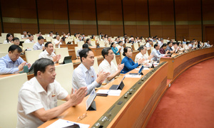 Thông qua Nghị quyết sửa đổi, bổ sung một số điều của Nội quy kỳ họp Quốc hội