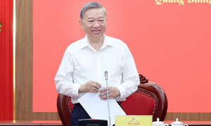 Tổng Bí thư Tô Lâm: Xây dựng Quảng Trị trở thành trung tâm năng lượng sạch