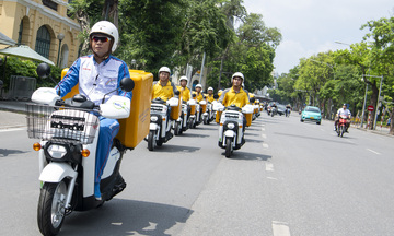 Thêm 205 xe điện Benly e: lăn bánh giao hàng khắp Hà Nội