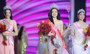 Hà Trúc Linh đăng quang Hoa hậu Việt Nam 2024