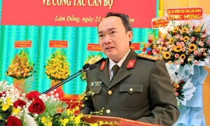 Đại tá Trương Minh Đương được bổ nhiệm làm Giám đốc Công an tỉnh Lâm Đồng (mới)