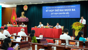 Kỳ họp đặc biệt HĐND TP. Hồ Chí Minh trước khi hợp nhất