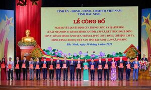 Danh sách 99 Bí thư xã, phường của tỉnh Bắc Ninh mới