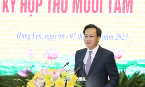 Ông Nguyễn Hữu Nghĩa giữ chức Bí thư Tỉnh ủy Hưng Yên sau hợp nhất