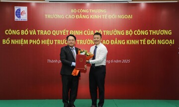TS. Phạm Đình Cường làm Phó Hiệu trưởng Trường Cao đẳng Kinh tế Đối ngoại