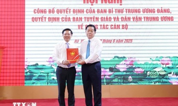 Tân Phó trưởng Ban Tuyên giáo và Dân vận Trung ương là ai?