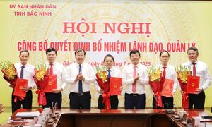 Ông Nguyễn Minh Hiếu làm Giám đốc Sở Công Thương tỉnh Bắc Ninh