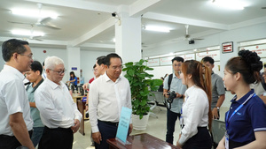 Chủ tịch UBND TP. Hồ Chí Minh kiểm tra mô hình chính quyền địa phương 2 cấp