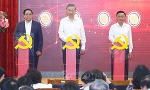 Tổng Bí thư Tô Lâm dự lễ khai trương 3 nền tảng số