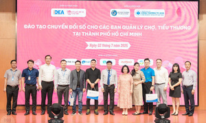 Bộ Công Thương đào tạo chuyển đổi số cho các Ban quản lý chợ, tiểu thương