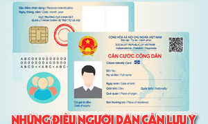 Infographic | Những điều người dân cần lưu ý khi sử dụng VNeID từ 1/7/2025