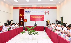 Bộ trưởng Bộ Công Thương Nguyễn Hồng Diên làm việc với Viện Nghiên cứu Cơ khí