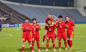 Kết quả bóng đá trận đội tuyển nữ Việt Nam và đội tuyển nữ Guam