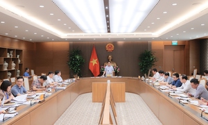 Phó Thủ tướng Bùi Thanh Sơn họp rà soát công tác chuẩn bị Đại hội Đảng bộ Bộ Công Thương