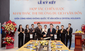 Cảng hàng không quốc tế Vân Đồn bắt tay với Crystal Holidays