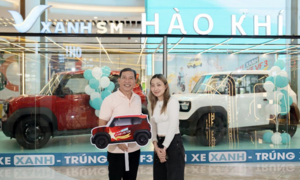 Đặt taxi Xanh SM, rinh ô tô điện VinFast VF 3 về nhà