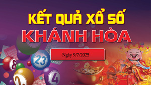 XSKH 9/7, kết quả xổ số Khánh Hòa hôm nay 9/7/2025, KQXSKH 9/7