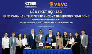 Công ty cổ phần Vắcxin Việt Nam ký kết hợp tác với Nestlé Health Science nâng cao kiến thức về sức khỏe dinh dưỡng cho người dân