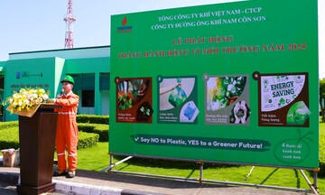 NCSP và PV GAS D chung tay phủ xanh không gian sống