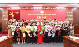 Ủy ban Trung ương Mặt trận Tổ quốc Việt Nam công bố loạt quyết định bổ nhiệm